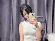Die beste asiatische Schönheit trägt sexy Unterwäsche Selfie